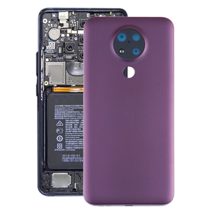 Purple Replacement Battery Back Cover for Nokia 3.4