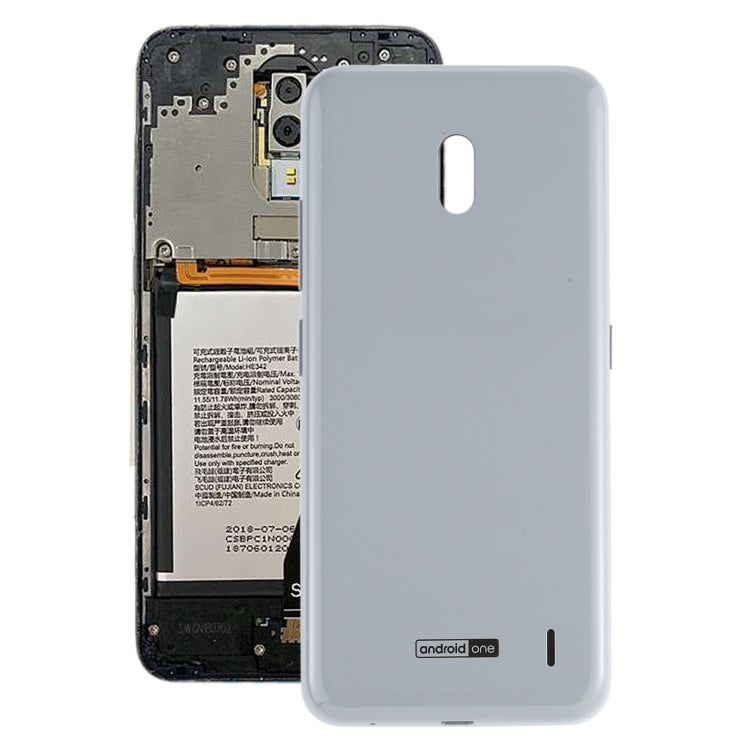 High-Quality Grey Battery Back Cover for Nokia 2.2 / TA-1183 / TA-1179 / TA-1191 / TA-1188