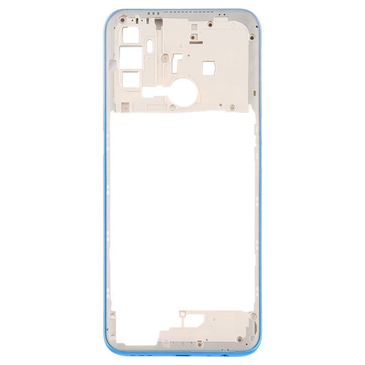 Blue Middle Frame Bezel Plate for OPPO A53(2020)/A53 4G/A53s/A32 4G/A33 2020 CPH2127