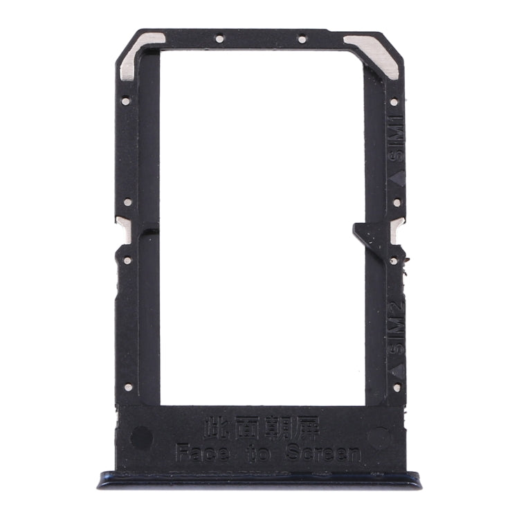 SIM Card Tray Replacement for OPPO Reno4 SE/A93 4G/OPPO Reno4 F/Reno4 Lite/F17 Pro PEAT00 PEAM00 (Black)