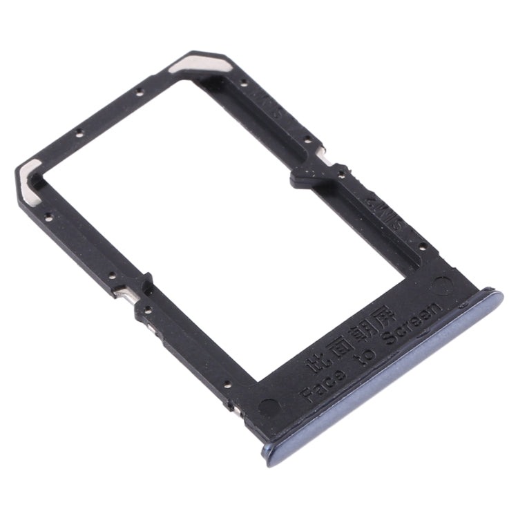 SIM Card Tray Replacement for OPPO Reno4 SE/A93 4G/OPPO Reno4 F/Reno4 Lite/F17 Pro PEAT00 PEAM00 (Black)