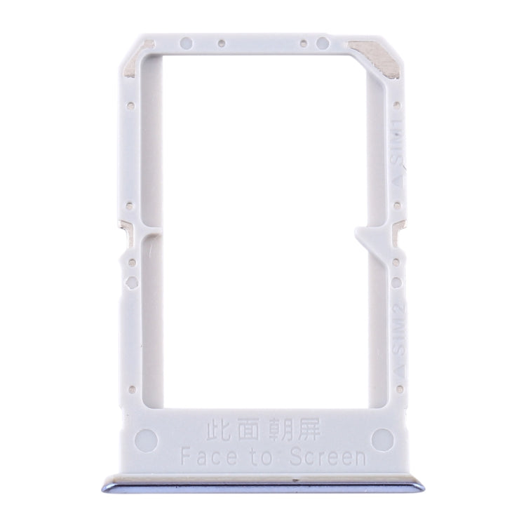 SIM Card Tray Replacement for OPPO Reno4 SE/A93 4G/Reno4 F/Lite/F17 Pro (Silver)