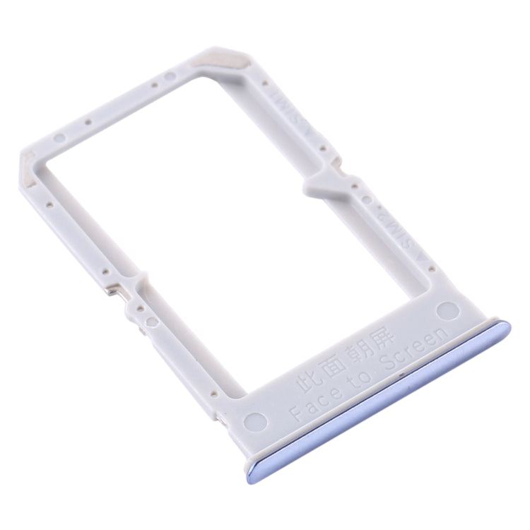 SIM Card Tray Replacement for OPPO Reno4 SE/A93 4G/Reno4 F/Lite/F17 Pro (Silver)