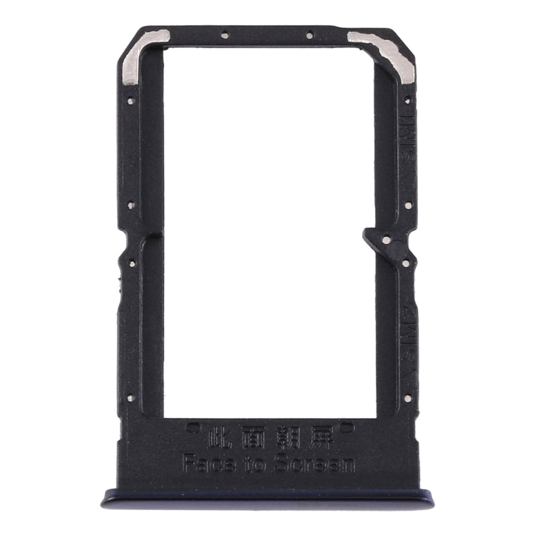SIM Card Tray and Holder for OPPO A92S/Reno4 Z 5G (Black)