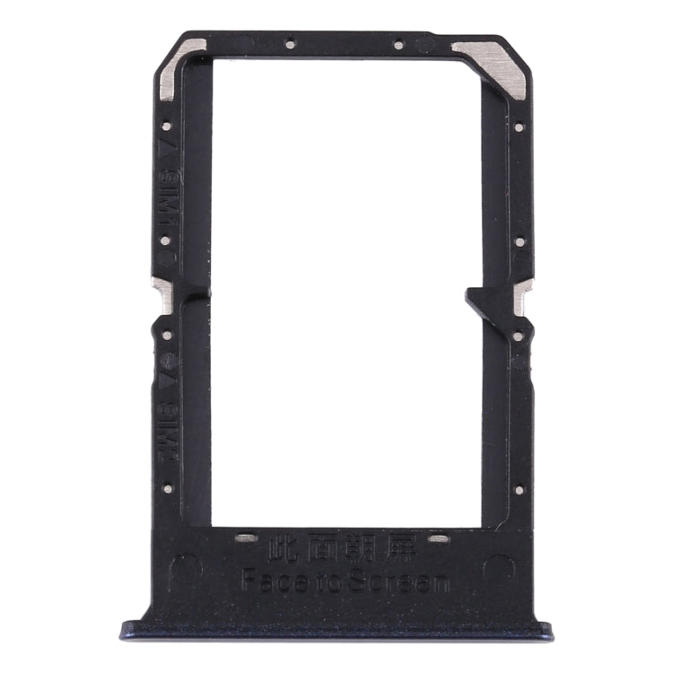 Replacement SIM Card Tray for OPPO A72 CPH2067 - Black