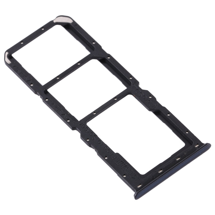 SIM Card Tray Set with Micro SD Card Tray for OPPO A91/F15 CPH2001 CPH2021 PCPM00(Black)