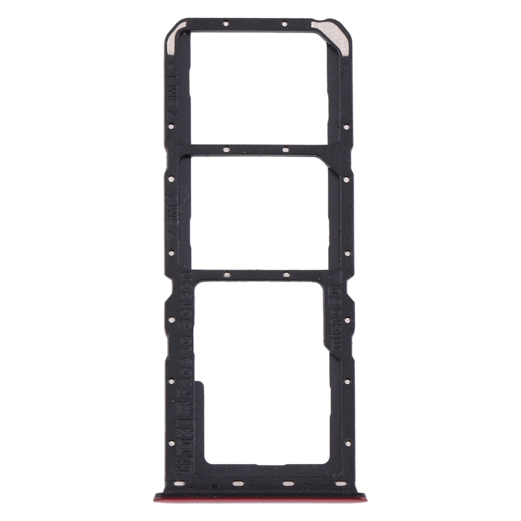 Red SIM Card Tray + Micro SD Card Tray for OPPO A91/F15 CPH2001 CPH2021 PCPM00