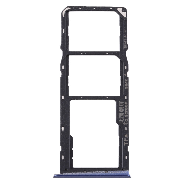 Triple Tray Replacement Set for OPPO Realme C11 RMX2185 (Blue)