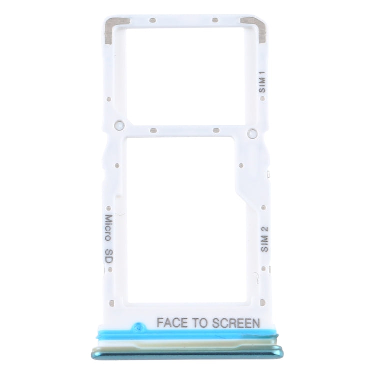 Green SIM Card Tray and Micro SD Card Tray for Xiaomi Mi 10T Lite 5G