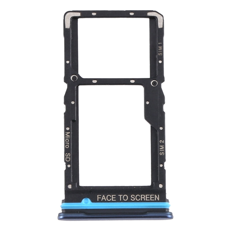 Sim Card Tray and Micro SD Card Tray for Xiaomi Mi 10T Lite 5G - Grey