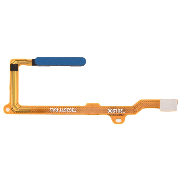 Fingerprint Sensor Flex Cable for Huawei Enjoy 20 5G / Enjoy 20 Pro / Enjoy Z 5G (Blue) - Replacement for Broken Fingerprint Sensor