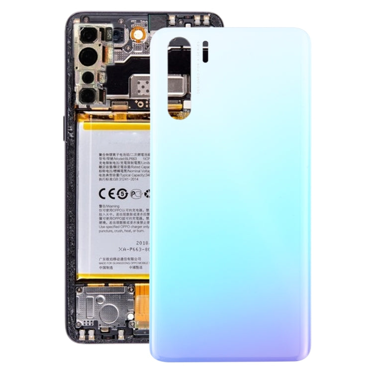 Replacement Baby Blue Battery Back Cover for OPPO A91/F15 PCPM00 CPH2001 CPH2021