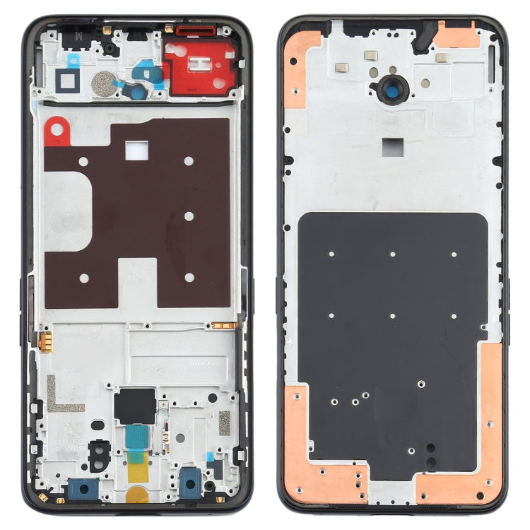 Front Housing LCD Frame Bezel Plate for OPPO Reno2 Z/Reno2 F - Black