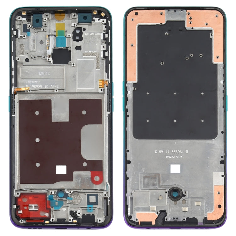 Green Front Housing LCD Frame Bezel Plate for OPPO Reno2 Z/Reno2 F PCKM70 PCKT00 CPH1945 CPH1951 CPH1989