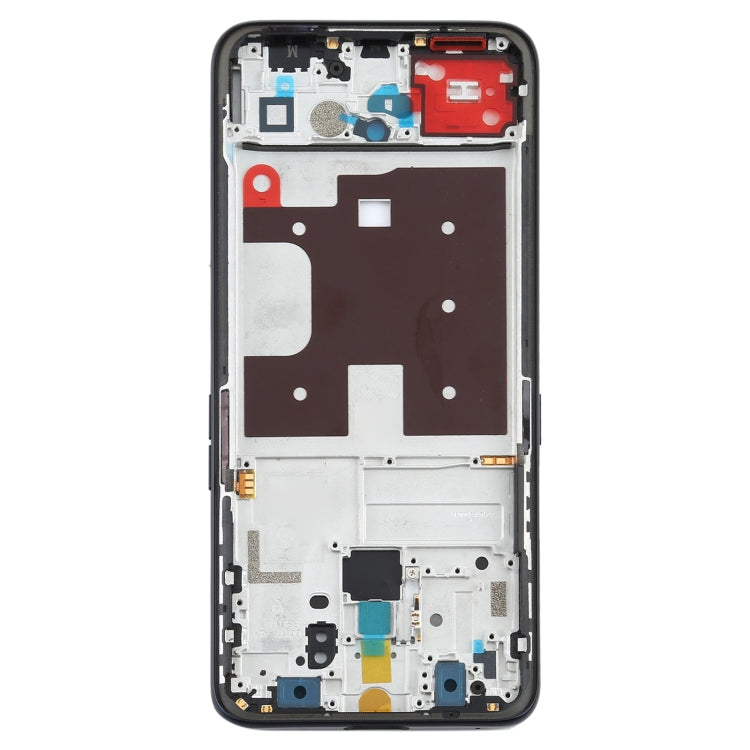 Front Housing LCD Frame Bezel Plate for OPPO Reno2 Z/Reno2 F - Black