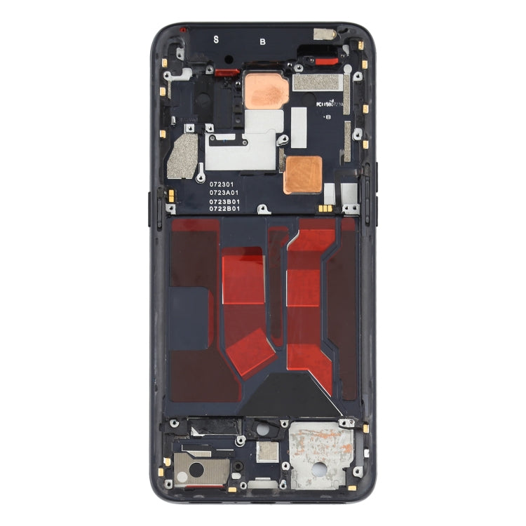 Front Housing LCD Frame Bezel Plate for OPPO Reno 10x Zoom (Black) - Revitalize Your Device