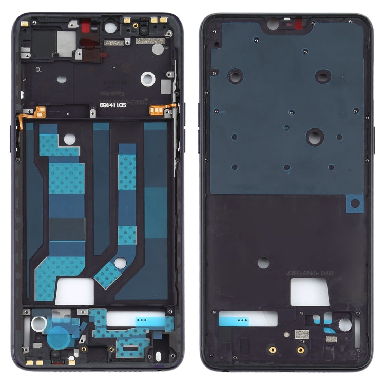 Front Housing LCD Frame Bezel Plate for OPPO R15 Pro / R15 PACM00 CPH1835 PACT00 CPH1831 PAAM00 (Black) - Revive Your Device with a Fresh Look