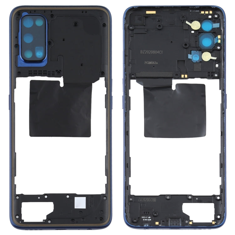 Black Back Housing Frame Replacement for OPPO Realme Q2 Pro