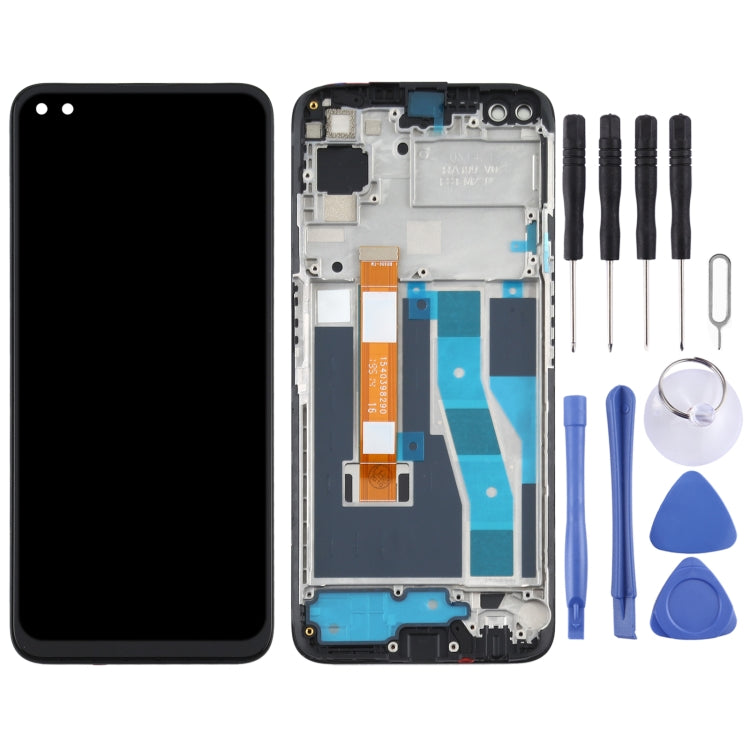 OPPO Realme 6 Pro LCD Screen and Digitizer Assembly With Frame