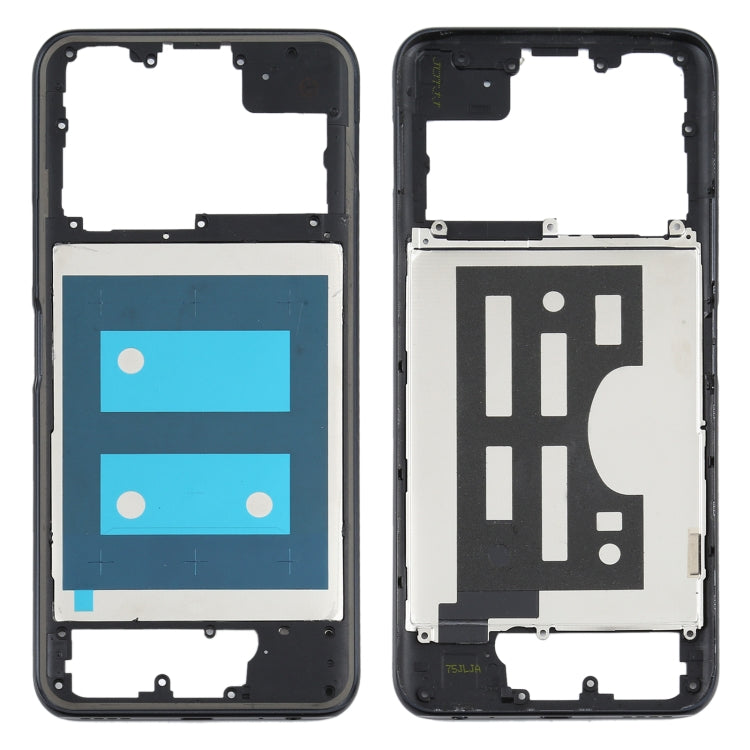 Middle Frame Bezel Plate for Vivo Y70s in Black