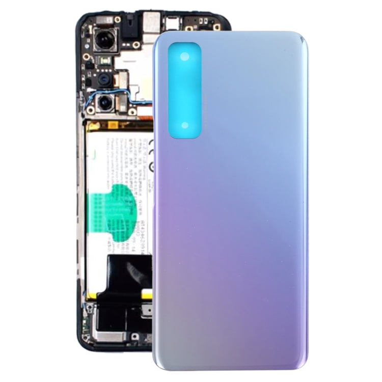 Silver Replacement Battery Back Cover for Vivo Y73s / V2031A