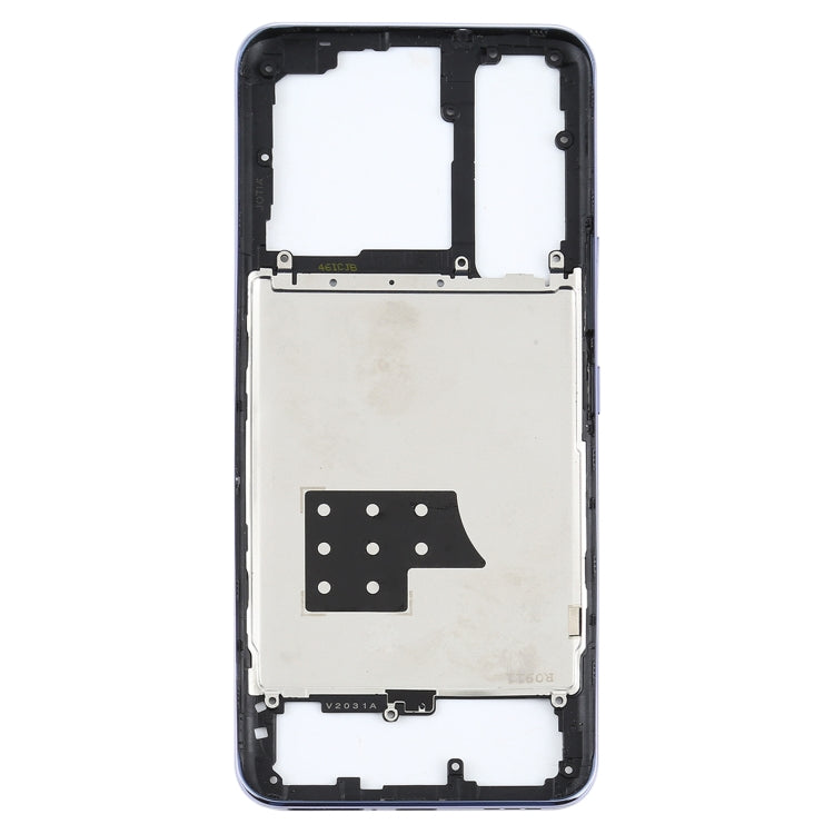 Middle Frame Bezel Plate in Purple for Vivo Y73s V2031A