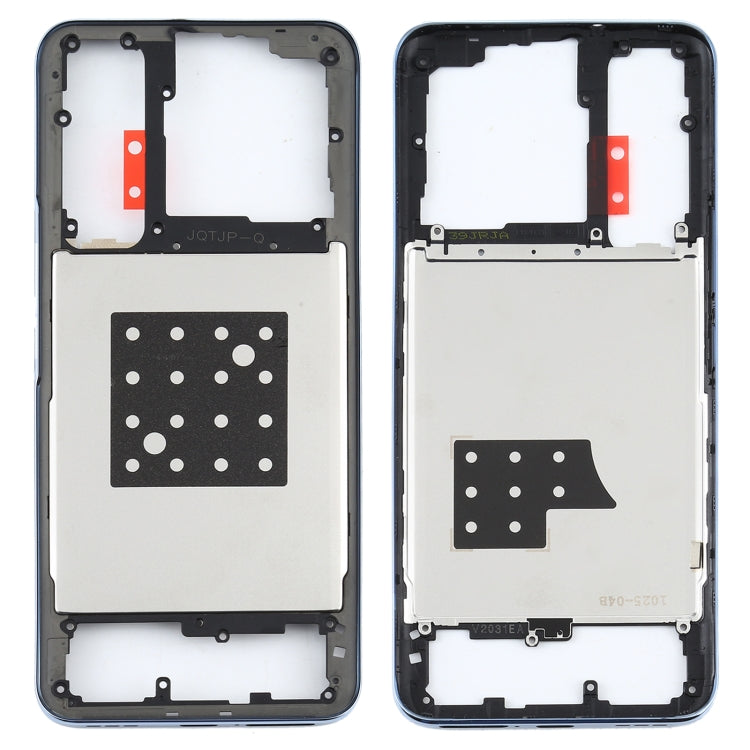 Middle Frame Bezel Plate for Vivo Y73s V2031A(Silver) with Premium Quality