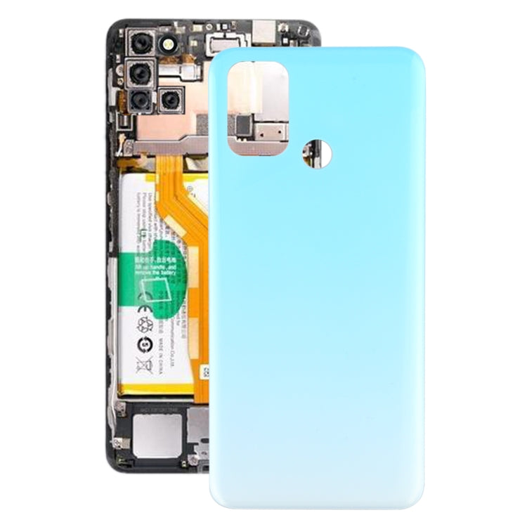 Green Replacement Battery Back Cover for OPPO Realme 7i / Realme C17 / RMX2103 / RMX2101