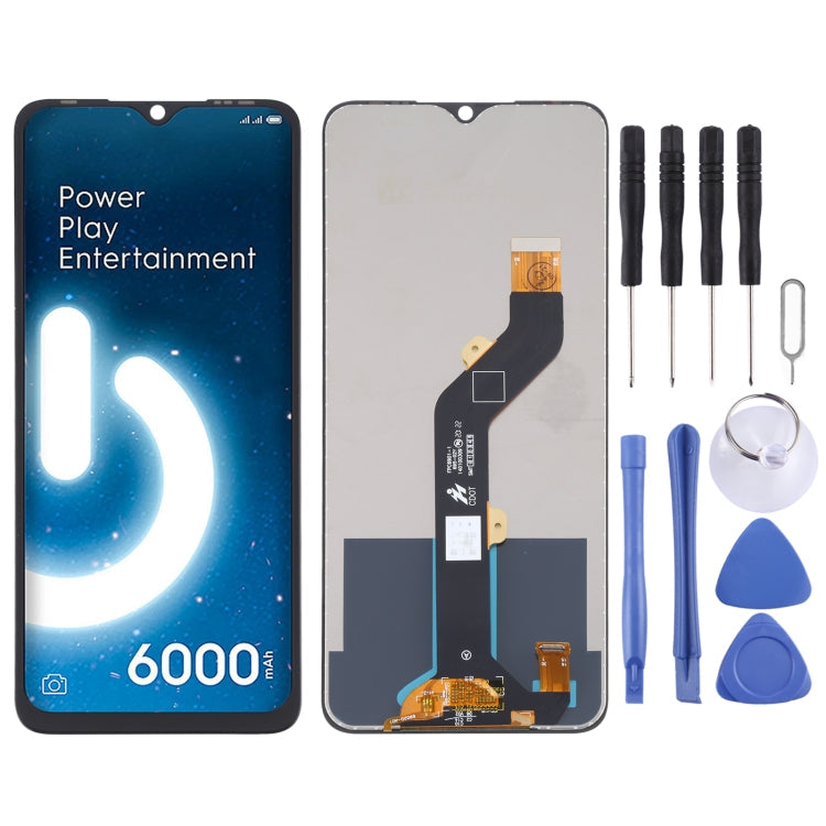 Replacement LCD Screen and Touch Screen Digitizer Assembly for Tecno Spark Power 2 LC8