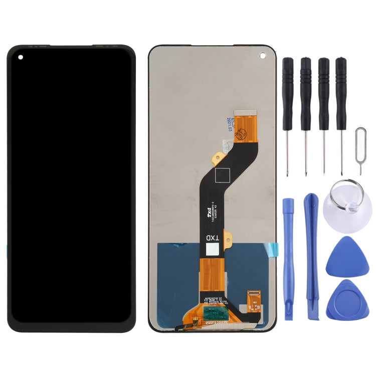Tecno Spark 6 KE7 LCD Screen and Digitizer Full Assembly