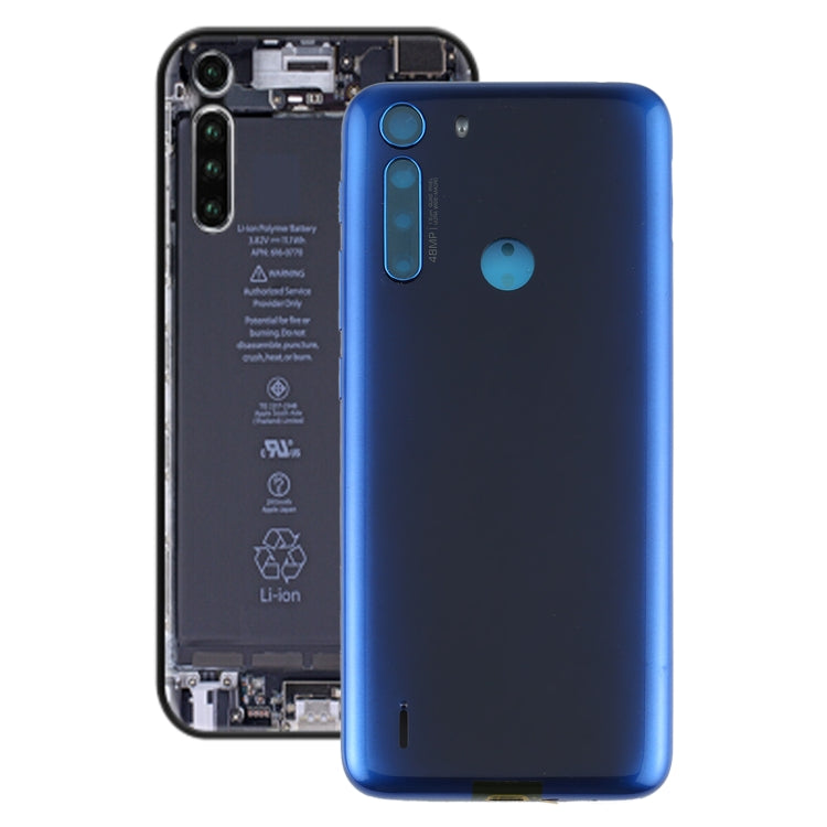 Motorola One Fusion/XT2073-2(Blue) Battery Back Cover
