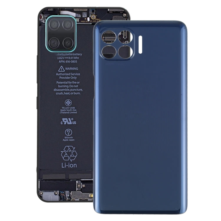 Battery Back Cover in Blue for Motorola One 5G UW / One 5G / Moto G 5G Plus / XT2075 XT2075-2 XT2075-3