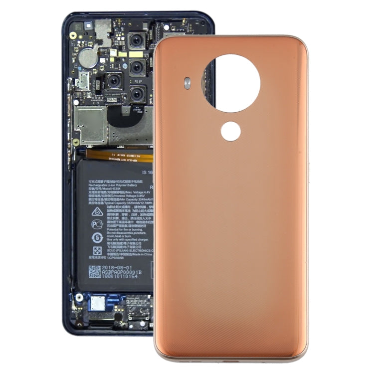 Original Gold Battery Back Cover for Nokia 5.4 TA-1333 TA-1340
