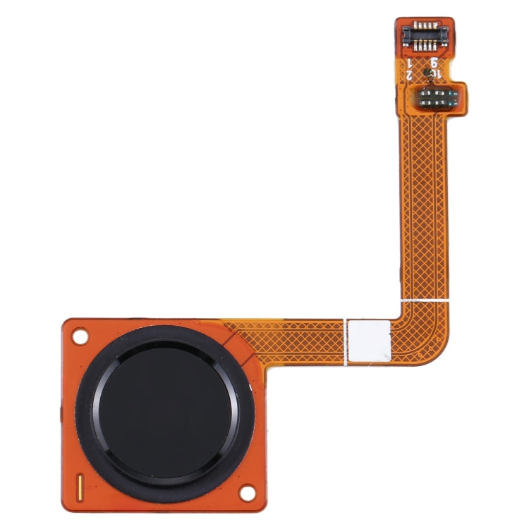 Fingerprint Sensor Flex Cable for Motorola Moto G7 Plus in Black - Reliable Security Upgrade