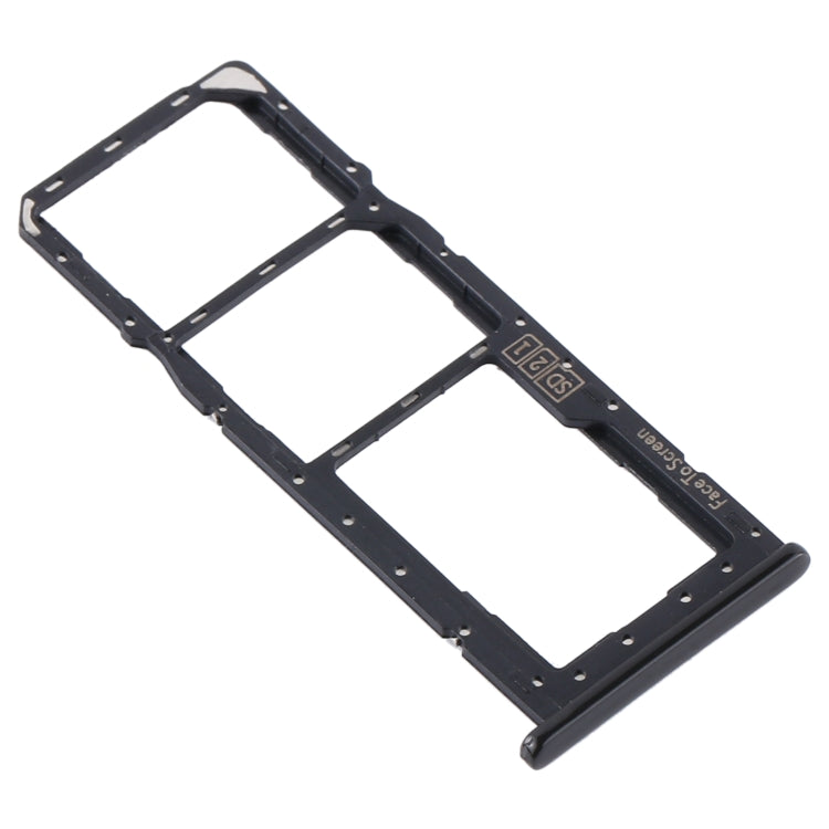 Motorola One (P30 Play) XT1941 SIM Card and Micro SD Card Tray Set - Black