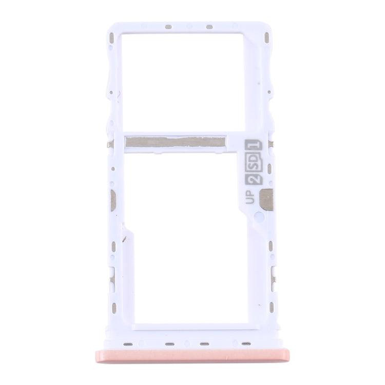 Pink SIM Card Tray and Micro SD Card Tray for Motorola Moto G9 Play/G9 (India)