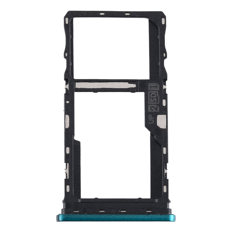 SIM Card and Micro SD Card Tray for Motorola Moto G9 Play and G9 (India) - Green