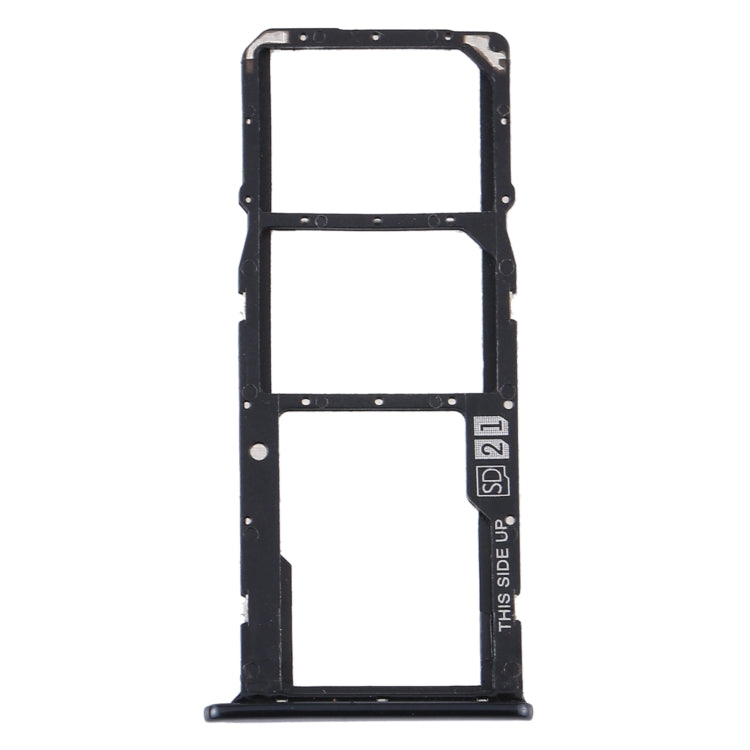 Replacement SIM Card Tray Set for Motorola Moto E6 Play - Black