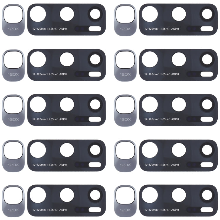 10-Piece Back Camera Lens Replacement for Xiaomi Mi 10 Ultra / M2007J1SC