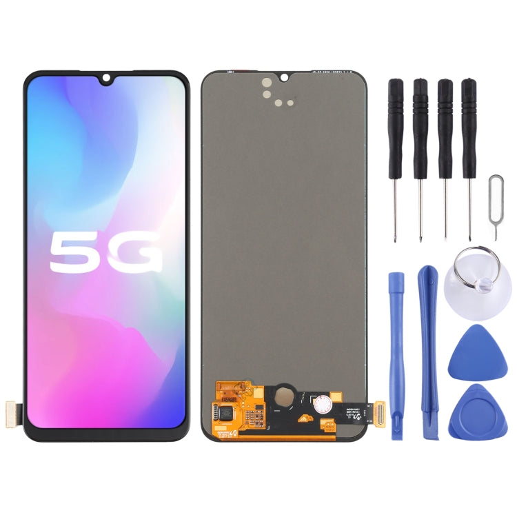 AMOLED LCD Screen and Digitizer Assembly for Vivo Y73s, X50e, Y70, S7e V1930 V2031A