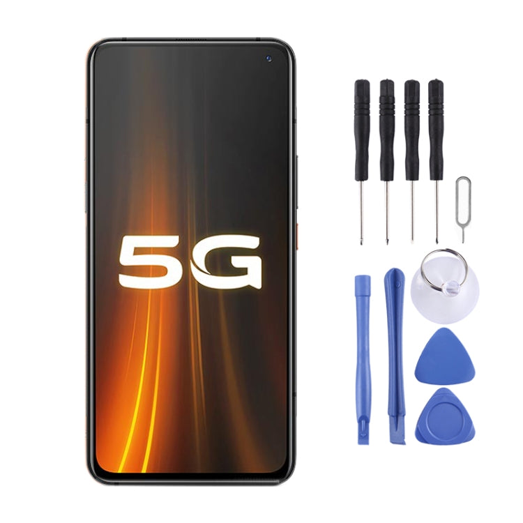 AMOLED LCD Screen and Digitizer Assembly for Vivo iQOO 3 5G V1955A, I1927, I1928