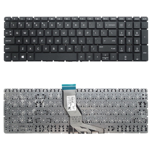 HP 15-BS Series US Version Replacement Keyboard (Black)