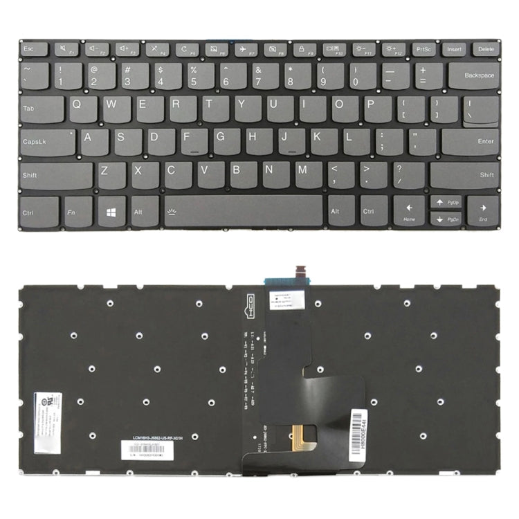 Backlit US Keyboard Replacement for Lenovo Yoga and 120S-14IAP Series