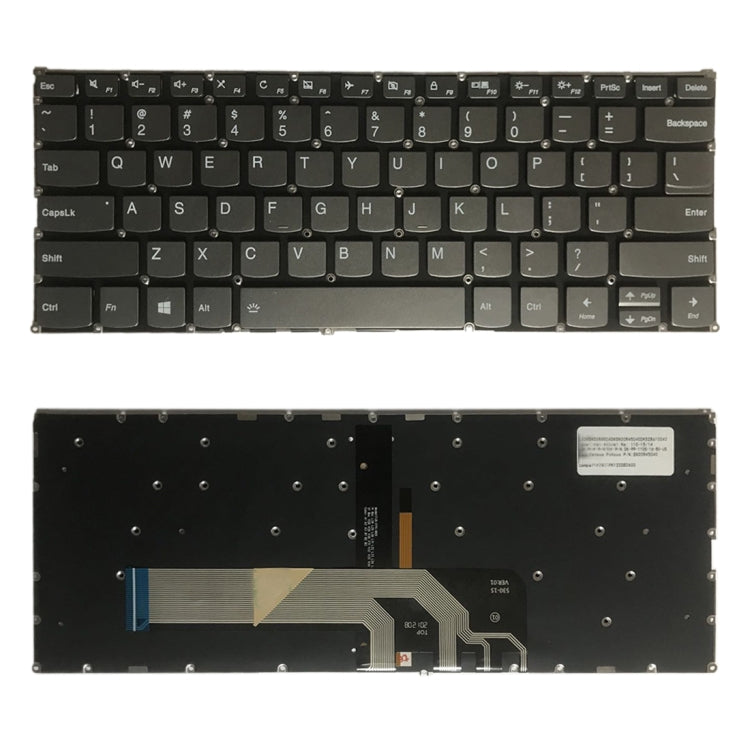 US Version Keyboard with Backlight for Lenovo Yoga and FLEX Models