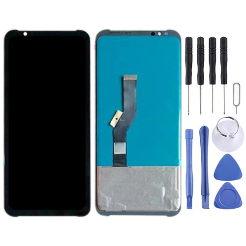 AMOLED LCD Screen and Digitizer Full Assembly for ZTE Nubia Red Magic 3 / 3S NX629J (Black)