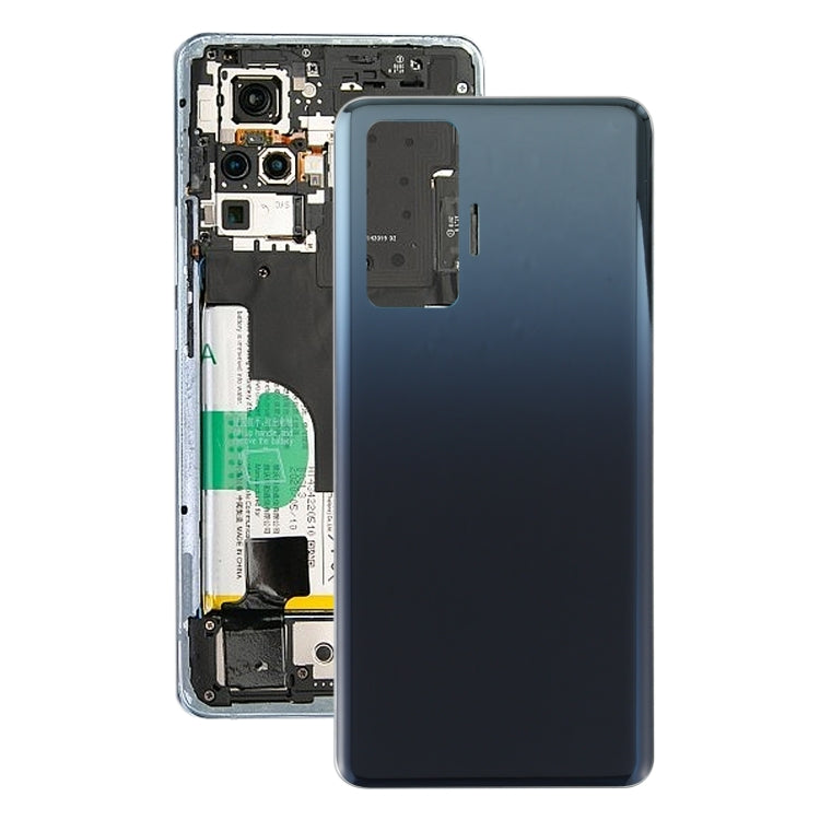 Black Battery Back Cover for Vivo X50 Pro V2005A with Precision Fit and Easy Replacement