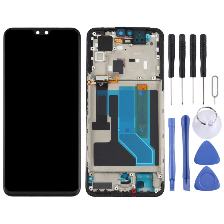 Vivo S7 V2020A AMOLED LCD Screen and Digitizer Full Assembly with Frame