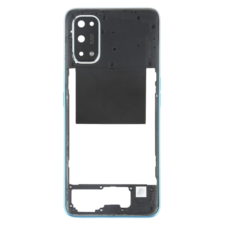 Middle Frame Bezel Plate for OPPO Realme X7 (Blue) - Enhance Device Appearance and Functionality