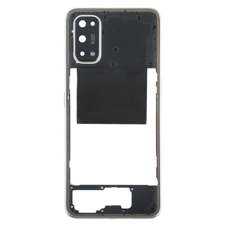 Middle Frame Bezel Plate for OPPO Realme X7 (White) - Quality Inspected Replacement