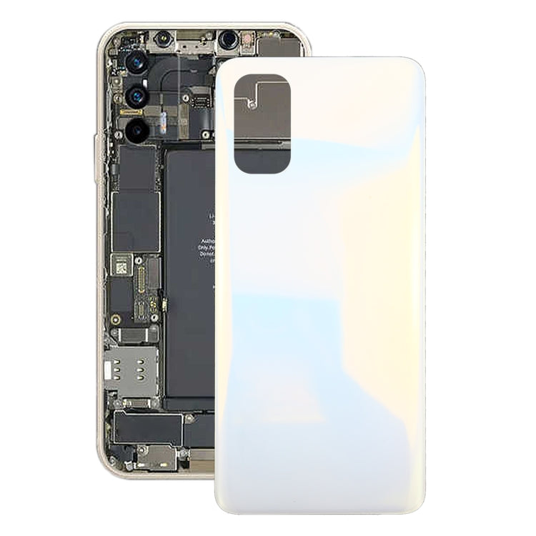 White Battery Back Cover for OPPO Realme X7 - Enhance the Look and Functionality
